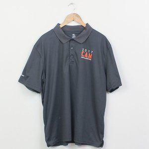 The Home Depot Employee Polo Shirt Mens XL Gray Cashier Appreciation